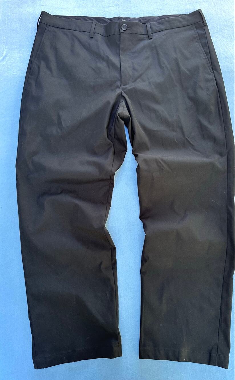 SCOTTeVEST Covert Cargo Chino Pants Mens 40x30 Black Hidden Multi Pocket Travel